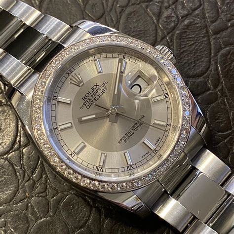 will rolex service a watch with aftermarket diamonds